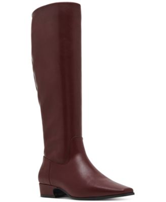 Madden Girl - Florence Snip-Toe Tall Wide-Calf Boots