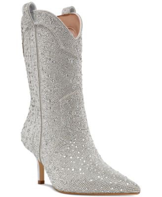 Steve Madden - Women's Leigha-R Kitten-Heel Western Booties
