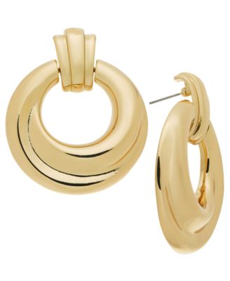 I.N.C. International Concepts - Doorknocker Drop Earrings