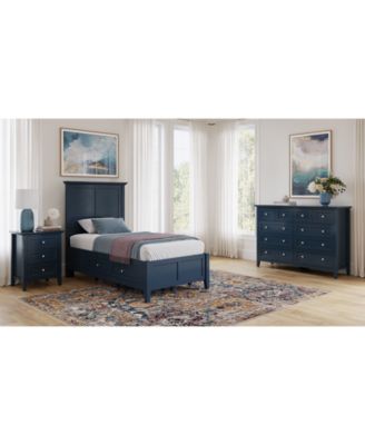 Furniture - Hedworth Twin Storage 3-Pc. Set (Bed, Dresser & Nightstand)