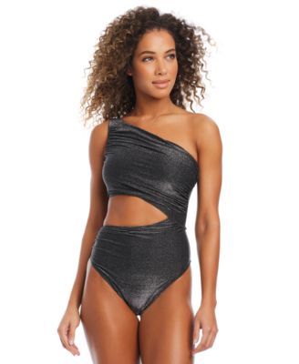 Bar III - Women's Shimmer Core One-Piece Swimsuit, Exclusively at Macy's