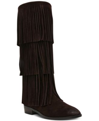 Steve Madden - Women's Spur Fringe Tall Boots