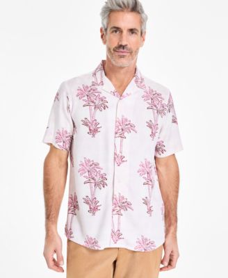 Club Room - Men's Barley Palm Shirt
