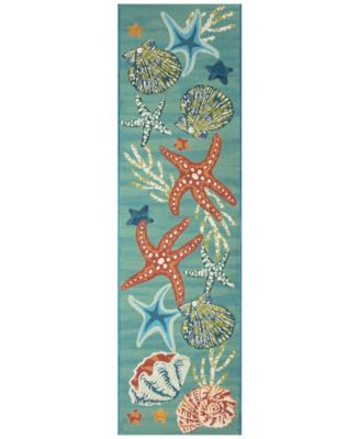 Liora Manne' - Marina Starfish Song Rug Collection