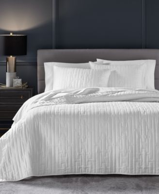 Hotel Collection - Chain Links Coverlet Set, King