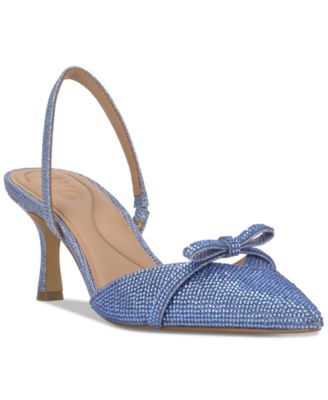 I.N.C. International Concepts - Women's Gelsey Slingback Kitten-Heel Pumps