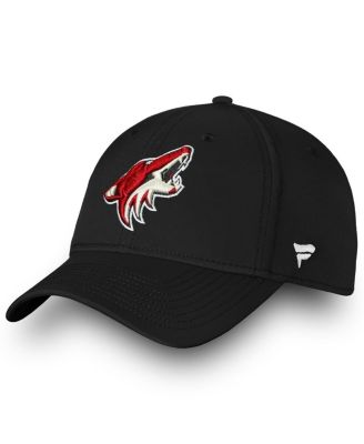 Fanatics - Men's Black Arizona Coyotes Core Elevated Speed Flex Hat