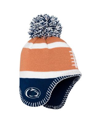 Fanatics - Toddler Brown Penn State Nittany Lions Football Head Knit Hat with Pom