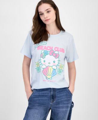 Grayson Threads, The Label - Juniors' Hello Kitty Beach Club Graphic T-Shirt