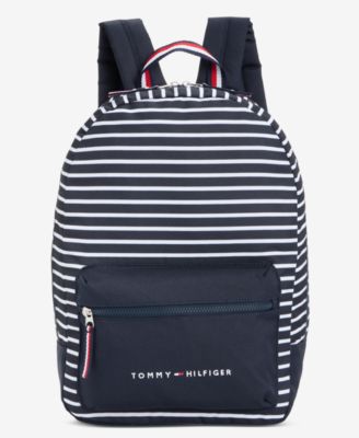 Tommy Hilfiger - Men's Stripe Logo Backpack