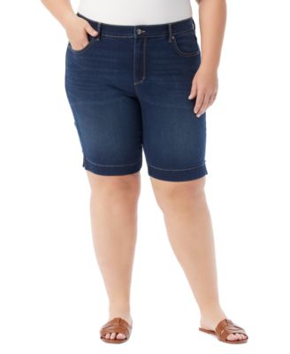 Gloria Vanderbilt - Plus Size Amanda Bermuda Shorts