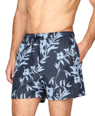 Tommy Hilfiger - Men's Ombr&eacute; Medium Length Drawstring 5" Swim Trunks