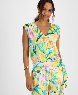 I.N.C. International Concepts - Petite Side-Tie Top