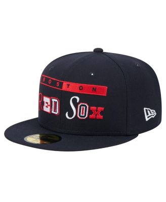 New Era - Men's Navy Boston Red Sox Ransom 59FIFTY Fitted Hat