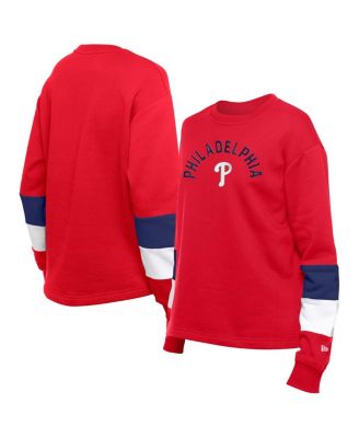 New Era - Women's&nbsp; Red Philadelphia Phillies Gameday Crewneck Sweatshirt