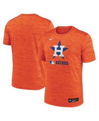 Nike - Men's Orange Houston Astros Authentic Collection Velocity Performance Practice T-Shirt