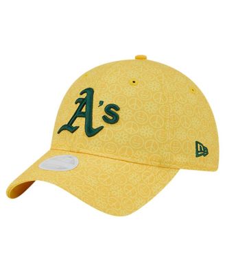 New Era - Women's Gold Athletics Don't Worry 9twenty Adjustable Hat