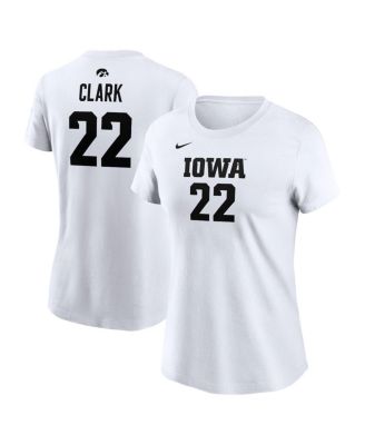 Nike - Women's Caitlin Clark White Iowa Hawkeyes Retired Player Name Number T-shirt
