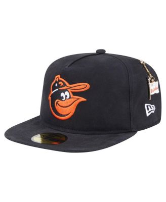 New Era - Men's&nbsp;Black Baltimore Orioles Championship Side Flag A-Frame 59FIFTY Fitted Hat