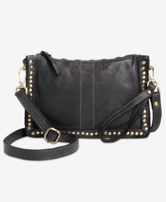 Bolsa Nova Handbags - Marisa Leather Small Clutch and Crossbody Bag