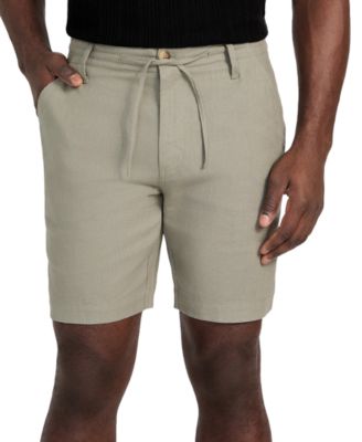 GUESS - Men's Fletcher Relaxed-Fit Textured 8" Shorts