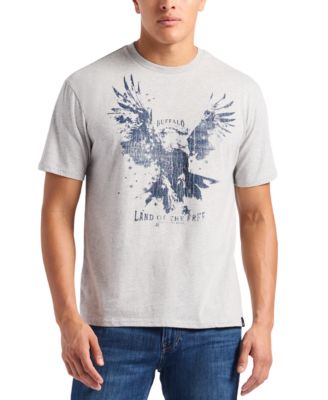 Buffalo David Bitton - Men's Teagle Short Sleeve Eagle Graphic Crewneck T-Shirt