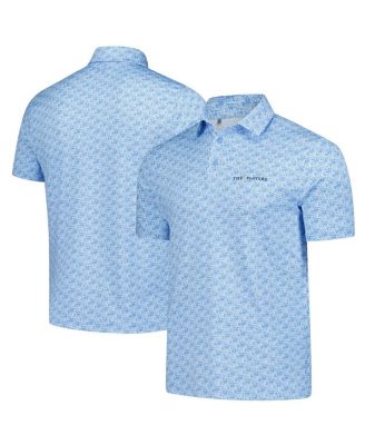 Under Armour - Men's&nbsp;Blue THE PLAYERS Playoff 3.0 Golden Eagle Polo Shirt
