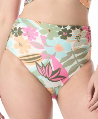 Coco Reef - Women's Printed High-Waist Rollover Bottoms
