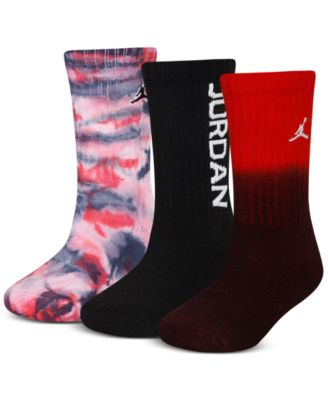 Jordan - Big Boys Essentials Poolside Crew Socks, 3 Pack