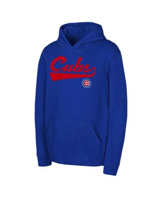 Outerstuff - Youth Royal Chicago Cubs Tailor Made Fleece Pullover Hoodie