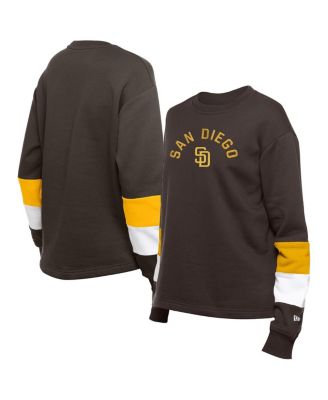 New Era - Women's&nbsp;Brown San Diego Padres Game Day Color Pullover Sweatshirt
