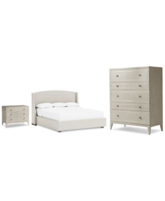 Bernhardt - Cornelia 3-Pc. Queen Set (Bed, Chest & 36" Nightstand)