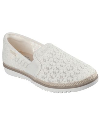 Skechers - Women's BOBS Flexpadrille Lo - Too Ritz Slip-On Canvas Casual Sneakers from Finish Line