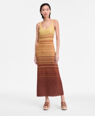 I.N.C. International Concepts - Women's Ombr&eacute; Sleeveless Sweater Dress