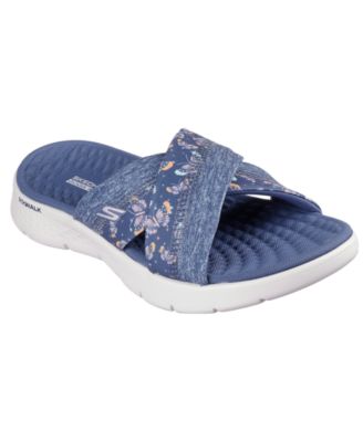 Skechers - Women's Go Walk Flex - Impressed Slide Sandals from Finish Line