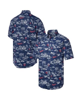 Reyn Spooner - Men's Navy Minnesota Twins Kekai Performance Button-Down Shirt