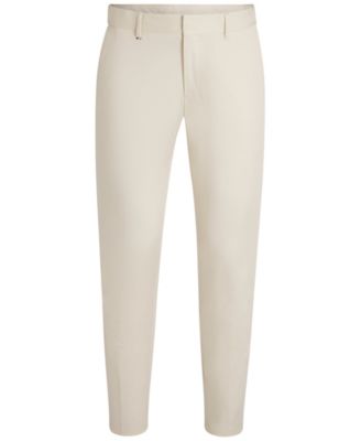 Hugo Boss - Men's Comfort-Stretch Cotton Formal Pants