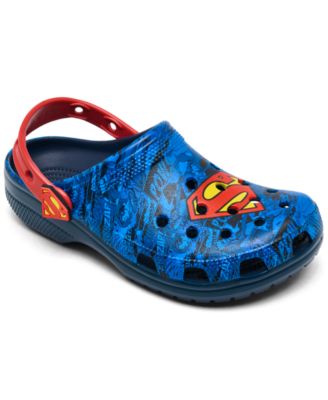 Crocs - Superman Big Kids Classic Clogs from Finish Line