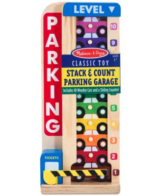 Melissa and Doug - Kids' Stack & Count Parking Garage