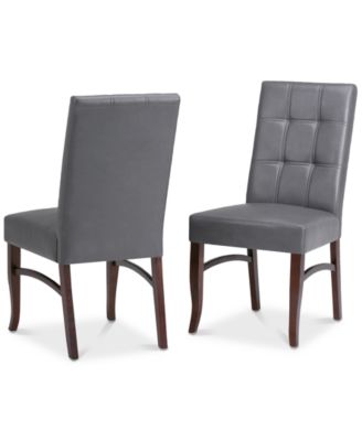 Simpli Home - Oakdan Dining Chair (Set of 2), Quick Ship