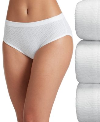 Jockey - 3-Pk. Elance Cotton Breathe Hipster 1540