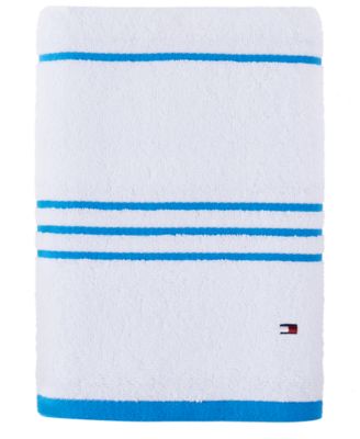 Tommy Hilfiger Home - Modern American Stripe 30" x 54" Cotton Bath Towel