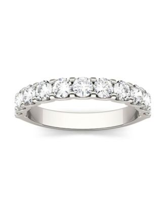 Charles & Colvard - Moissanite Anniversary Band 1-1/10 ct. t.w. Diamond Equivalent in 14k White or Yellow Gold