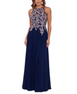 Betsy & Adam - Petite Embroidered Gown
