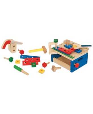 Melissa and Doug - Kids' Hammer & Saw Tool Bench Set