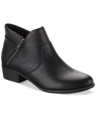 Sun + Stone - Adelinee Double Zip Ankle Booties