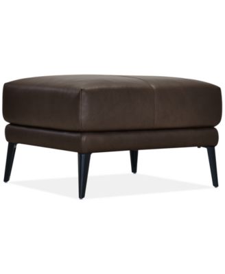 Furniture - Keery 32" Leather Ottoman