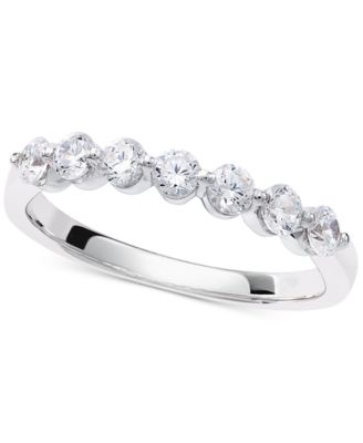 Macy's - Diamond Seven Stone Band (1/2 ct. t.w.) in 14k Gold
