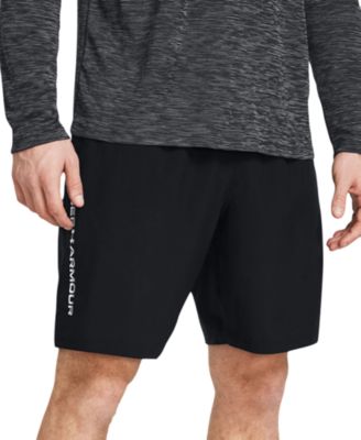 Under Armour - Men's Moisture-Wicking Logo-Print 8-1/4" Tech Shorts
