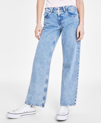 Levi's - Women's Super-Low Double-Button Relaxed-Fit Denim Jean
